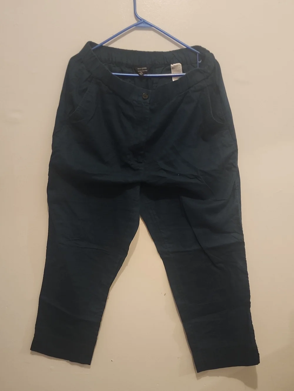 Banana Republic Dark Teal Womens Linen Pants